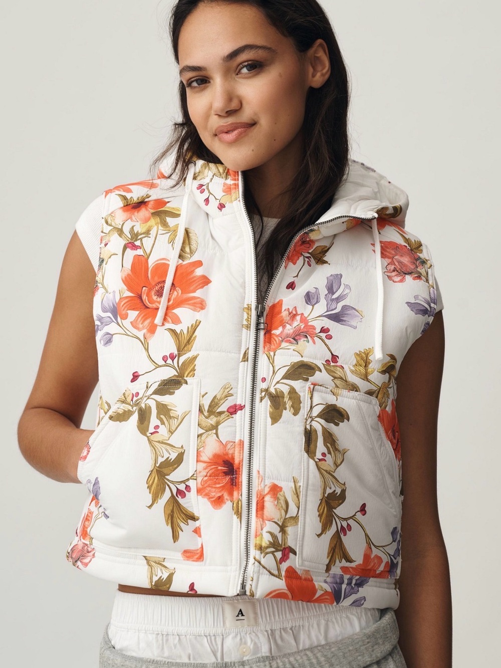 Daily Practice by Anthropologie: Boxy Puffer Vest XS NWT